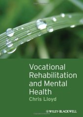 book Vocational Rehabilitation and Mental Health  