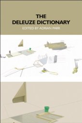 book The Deleuze Dictionary  