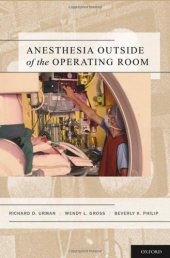 book Anesthesia Outside of the Operating Room  