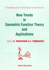 book Proceedings of an International Conference on New Trends in Geometric Function Theory and Applications: in honour of Professor K.S. Padmanabhan  