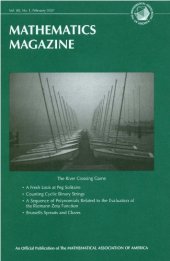 book Mathematics Magazine - Volume 80, 2007, issue 1-5