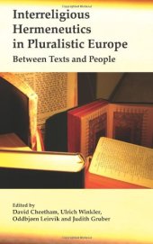 book Interreligious Hermeneutics in Pluralistic Europe: Between Texts and People  