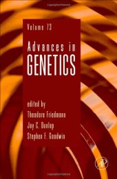 book Advances in Genetics, Vol. 73