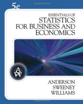 book Essentials of Statistics for Business and Economics  