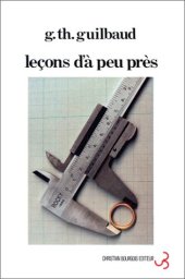 book Leçons d'à-peu-près  