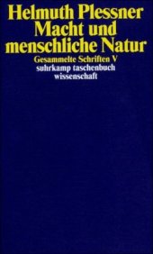 book Gesammelte Schriften in zehn Bänden: V: Macht und menschliche Natur (suhrkamp taschenbuch wissenschaft)  