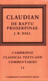 book Claudian: De Raptu Proserpinae