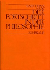 book Der Fortschritt in der Philosophie  