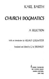 book Church Dogmatics: A Selection  