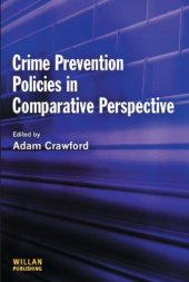 book Crime Prevention Policies in Comparative Perspective  