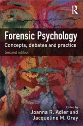 book Forensic Psychology: Concepts, Debates and Practice  