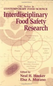 book Interdisciplinary Food Safety Research  