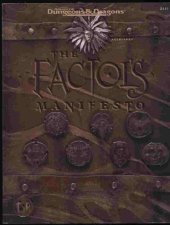 book The Factol's Manifesto (AD&D Planescape Accessory)