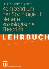 book Kompendium der Soziologie III: Neuere soziologische Theorien  