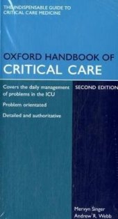 book Oxford Handbook of Critical Care, 2nd Edition  