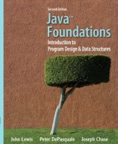 book Java Foundations: Introduction to Program Design and Data Structures (2nd Edition)  