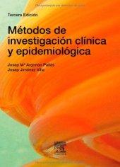 book Métodos de investigación clínica y epidemiológica, 3ª edición  