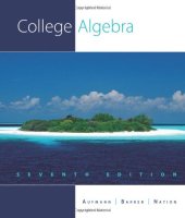 book College Algebra , Seventh Edition  