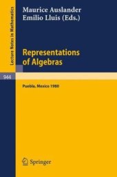 book Representations of Algebras