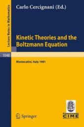 book Kinetic Theories and the Boltzmann Equation