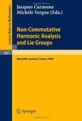 book Non-Commutative Harmonic Analysis and Lie Groups