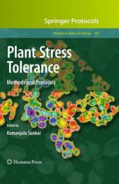 book Plant Stress Tolerance: Methods and Protocols