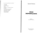 book VIDAS DESPERDIÇADAS  