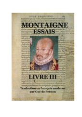 book Les essais : Livre 3  