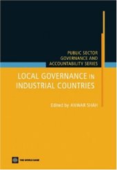 book Local Governance in Industrial Countries (Public Sector Governance and Accountability)  