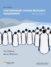 book Contemporary Human Resource Management: Text and Cases (2nd Edition)  