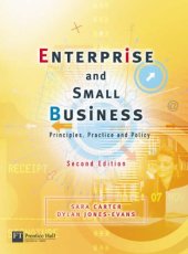 book Enterprise & Small Business: Principles, Practice & Policy, 2nd Edition  