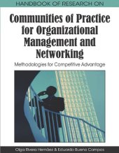 book Handbook of Research on Communities of Practice for Organizational Management and Networking: Methodologies for Competitive Advantage  