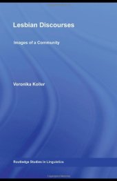 book Lesbian Discourses: Images of a Community  