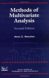book Methods of Multivariate Analysis, Second Edition (Wiley Series in Probability and Statistics)  
