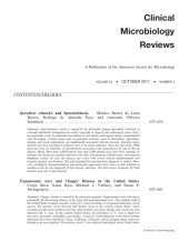 book Clinical Microbiology Reviews, October 2011  