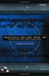 book Analytical No-Limit Hold 'em  