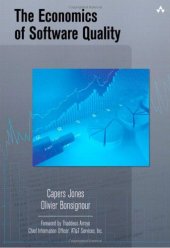 book The Economics of Software Quality  