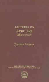 book Lectures on Rings and Modules  