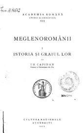 book Meglenoromânii  