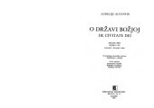 book O državi Božjoj - De civitate Dei. I. svezak. Knjige: I.-X. Latinski i hrvatski tekst