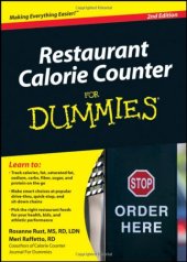 book Restaurant Calorie Counter for Dummies  