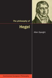 book The Philosophy of Hegel (Continental European Philosophy)  