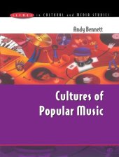 book Cultures of Popular Music (Issues in Cultural & Media Studies)  