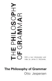 book The Philosophy of Grammar  