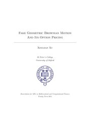 book Fake Geometric Brownian Motion And Its Option Pricing  