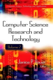 book Computer Science Research and Technology, Vol. 2 (Computer Science, Technology and Applications)  