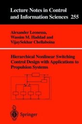 book Hierarchical nonlinear switching control design with applications to propulsion systems  