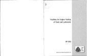 book Facilities for engine testing of fuels and lubricants  