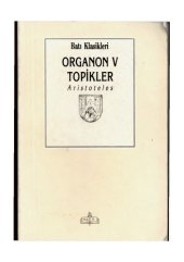 book Organon V, Topikler  