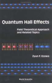 book Quantum Hall effects: field theoretical approach and related topics  